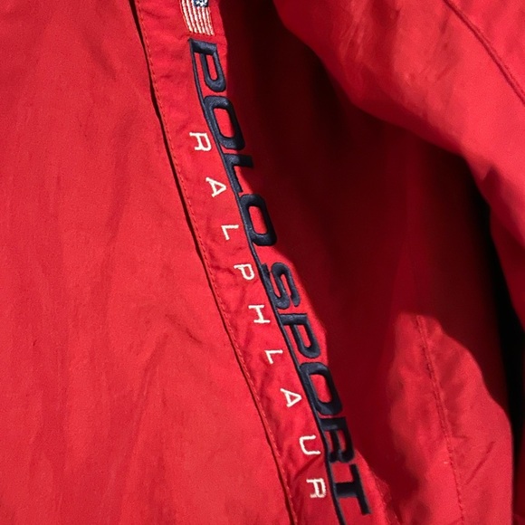 VTG Polo Ralph Lauren Polo Sport Performance Technologies jacket coat Size M - Picture 2 of 10